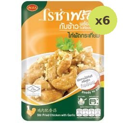 Roza Stir Fried Chicken with Garlic 90g – 6 Packs
