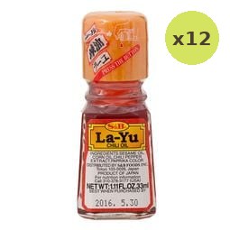 S&B LaYu Chilli Oil 33ml – 12 Packs