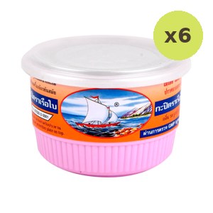 Sailboat Brand Rayong Shrimp Paste 400 g – 6 Packs