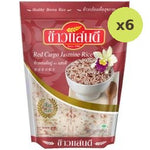 Sandee Red Cargo Jasmine Rice 2kg – 6 Packs