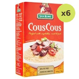 Sanremo Cous Cous 500g – 6 Packs