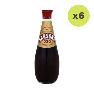 Sarson S Malt Vinegar 400 ml – 6 Packs