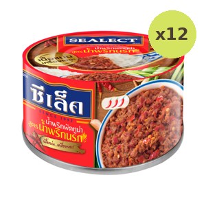 Sealect Nam Prik Narok Tuna 85 g – 12 Packs