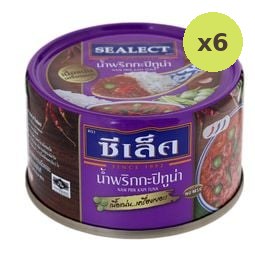 Sealect Namprik Kapi Tuna 85g – 6 Packs