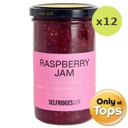 Selfridges Raspberry Jam 320g – 12 Packs