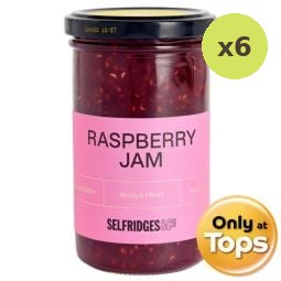 Selfridges Raspberry Jam 320g – 6 Packs