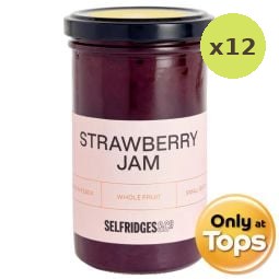 Selfridges Strawberry Jam 320g – 12 Packs