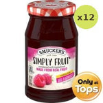 Smuckers Simply Fruit Red Raspberry Fruit 284g – 12 Packs