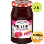 Smuckers Simply Fruit Red Raspberry Fruit 284g – 6 Packs