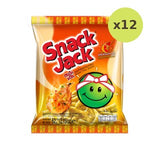 Snack Jack Green Pea Snack Salt And Chili Prawn Flavor 62 g – 12 Packs