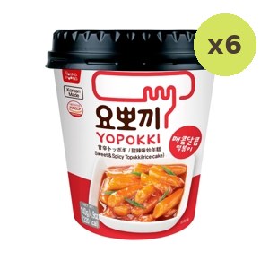 Spicy Topokki 250 g – 6 Packs