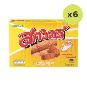 Squidy Baked Cuttlefish 20 g – 6 Packs
