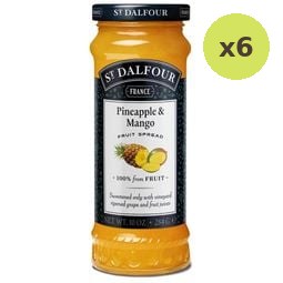 St. Dalfour Pineapple and Mango 284g – 6 Packs