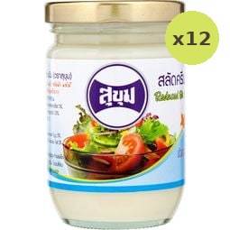 Sukhum Reduced Fat Salad Cream 220cc – 12 Packs