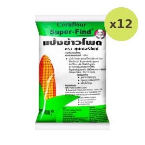 Superfine Corn Flour 400 g – 12 Packs
