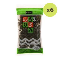 Takaokaya Seasoned Seaweed Kizami 10g – 6 Packs