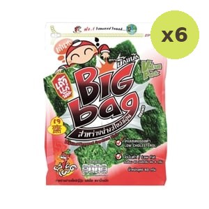 Tao Kae Noi Big Pack Japanese Seaweed Spicy Flavor Size 60 g – 6 Packs