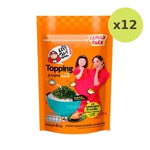Taokaenoi Topping Seasoned Seaweed Flakes Grilled Salmon With Salt Japanese Style Flavour 40 g – 12 Packs