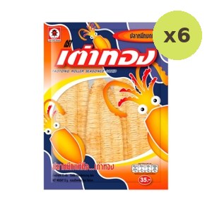 Taotong Roller Seasoned Squid 12 g – 6 Packs