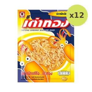 Taotong Shredded Seasoned Cuttlefish 20 5 g – 12 Packs