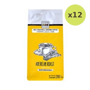 The Coffee Bean American Roast 200 g – 12 Packs