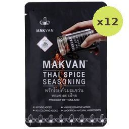 Tongtin Chimthai Makvan Thai Spicy Seasoning 22g – 12 Packs