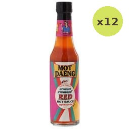 Tongtin Mot Daeng by Mae Kay Red Chili Hot Sauce 90ml – 12 Packs