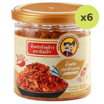 Tongtin Por Jao Namprik Pla Khaosarn Rice Topping 100g – 6 Packs