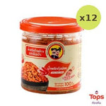 Tongtin Por Jao Namprik Shredded Shrimp Rice Topping 100g – 12 Packs
