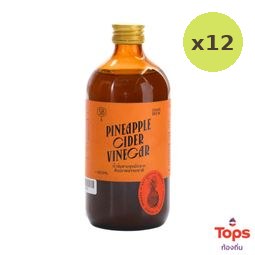 Tongtin Sinar Brew Pineapple Cider Vinegar With The Mother 450ml – 12 Packs
