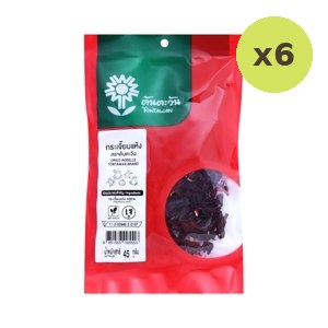 Tontawan Dried Roselle 45 g – 6 Packs