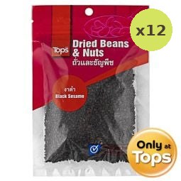 Tops Black Sesame 50g – 12 Packs
