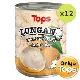 Tops Longan in Syrup 565g – 12 Packs