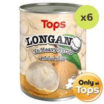 Tops Longan in Syrup 565g – 6 Packs