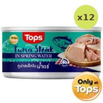 Tops Tuna Steak in Spring Water 185g – 12 Packs