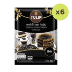 Tulip 100 Cocoa Powder Black Colour 440 g – 6 Packs