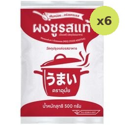 U Mai Monosodium L Glutamte MSG 500G – 6 Packs