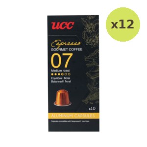 Ucc Espresso Gourmet Coffee Pods 50 g – 12 Packs