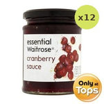 Waitrose Essential Cranberry Sauce 305g – 12 Packs