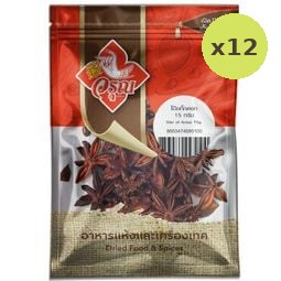 Warun Star Anise 15g – 12 Packs
