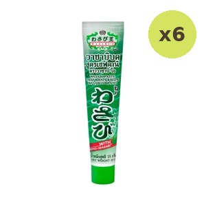 Wasabi O Wasabi Paste Chef Kanis Recipe Tube 15 g – 6 Packs