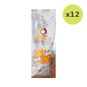 Wawee Intanon Thai Arabica Coffee Beans 250 g – 12 Packs