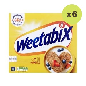 Weetabix Whole Wheat Cereal 790 g – 6 Packs