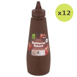 Woolworths BBQ Sauce Squeeze 500ml – 12 Packs
