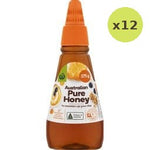 Woolworths Pure Honey Squeeze 375g – 12 Packs