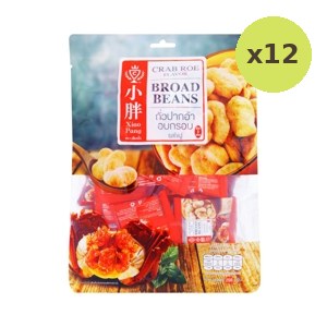 Xiao Pang Broad Beans Crab Roe Flavour 298 g – 12 Packs