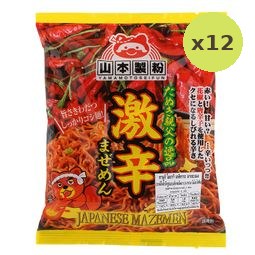 Yamamoto Seifun Tanuki Oyaji Gekikara Mazemen 88g – 12 Packs